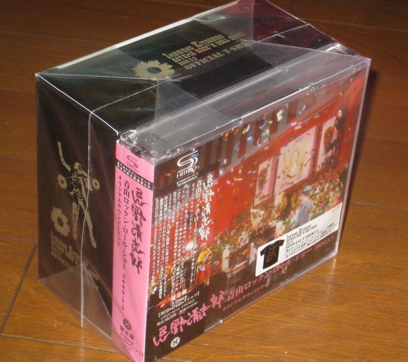 新品未開封！忌野清志郎（RCサクセション）・2SHM-CD & DVD・「青山ロックン・ロール・ショー 2009.5.9 オリジナルサウンドトラック」