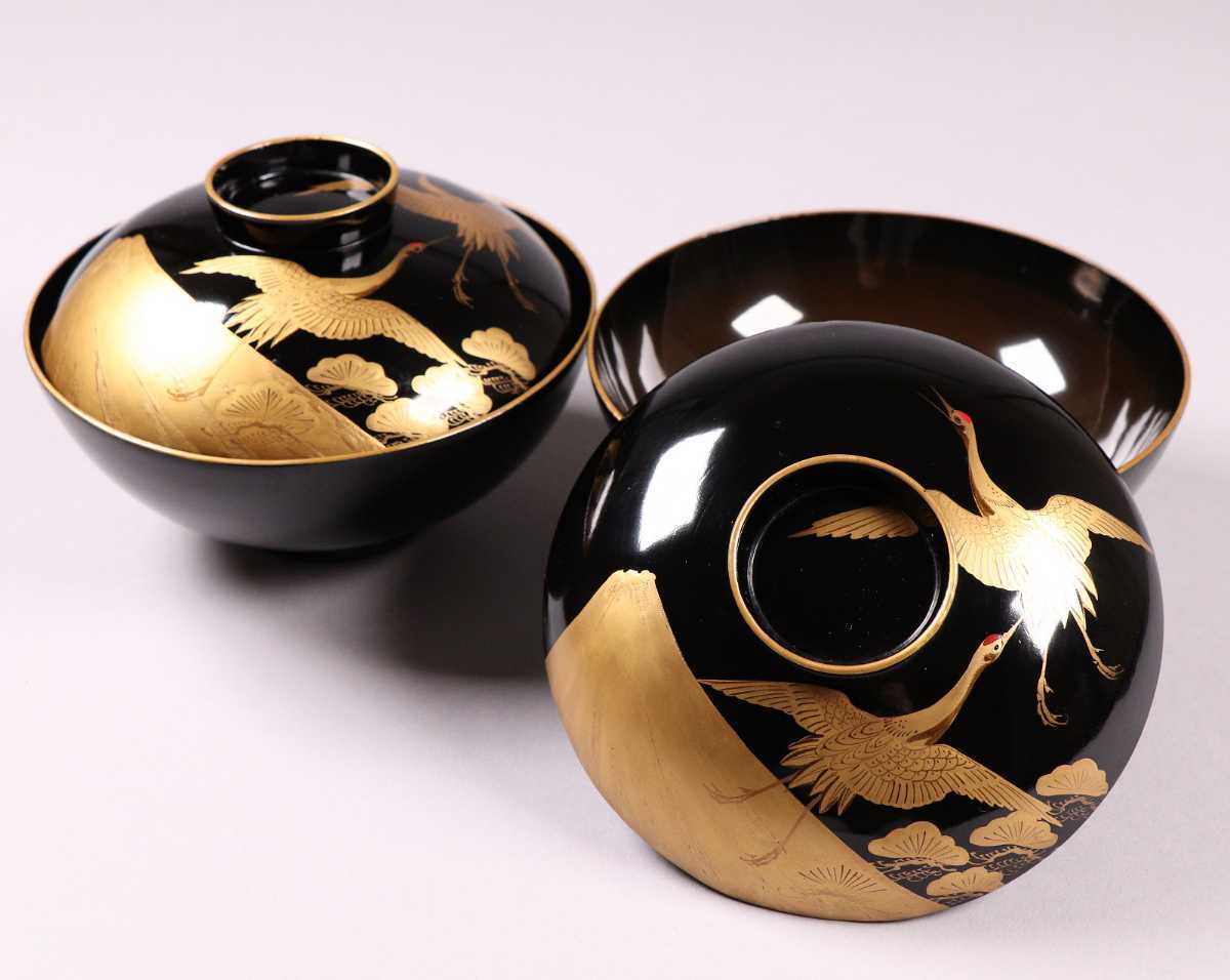 茶道具 帽子茶器 道場宗廣作 山中塗 漆工芸品 天然木漆器 棗 【公式通販】