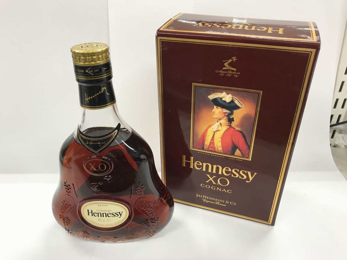 未開栓【Hennessy】ヘネシー コニャック XO 金キャップ 350ml 40％ 酒