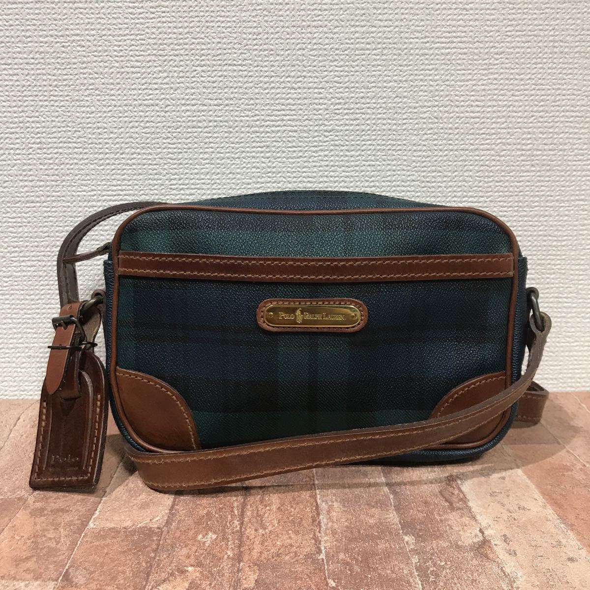762- POLO Ralph Lauren ポロラルフローレン ショルダーバッグ 斜め 