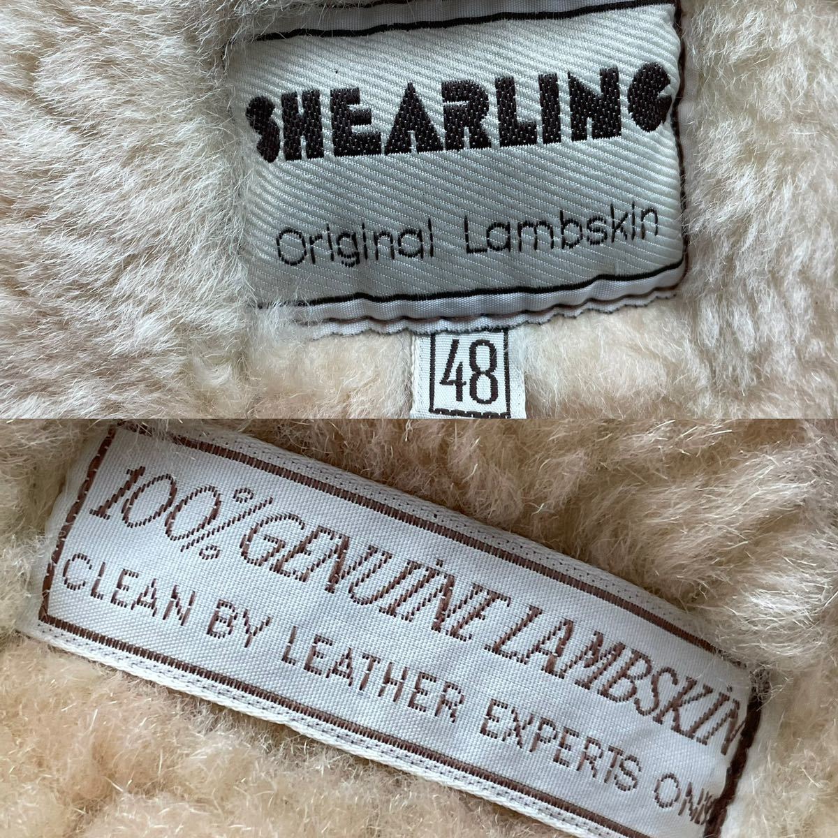SHEARING【極上のリアルムートン】ムートンコート レザーコート