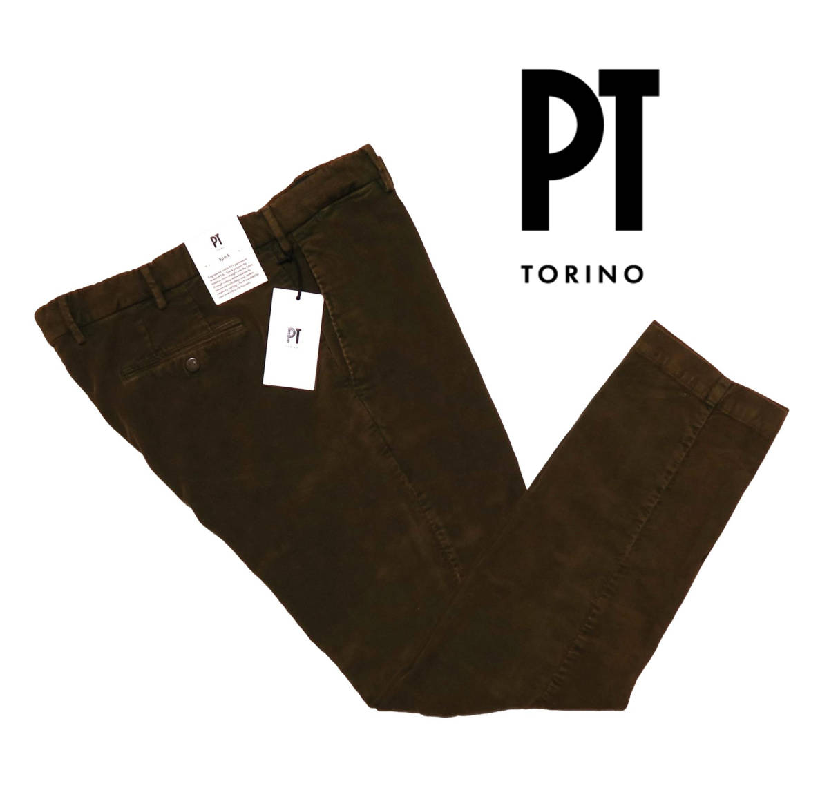 お買い得，100%新品 定価約4万2千/ PT TORINO ピーティートリノ 冬に 2022最新モデル 製品染め 中厚手 コーデュロイパンツ 50 L(Lサイズ)｜売買されたオークション情報、yahooの商品情報をアーカイブ公開 - オークファ Lサイズ