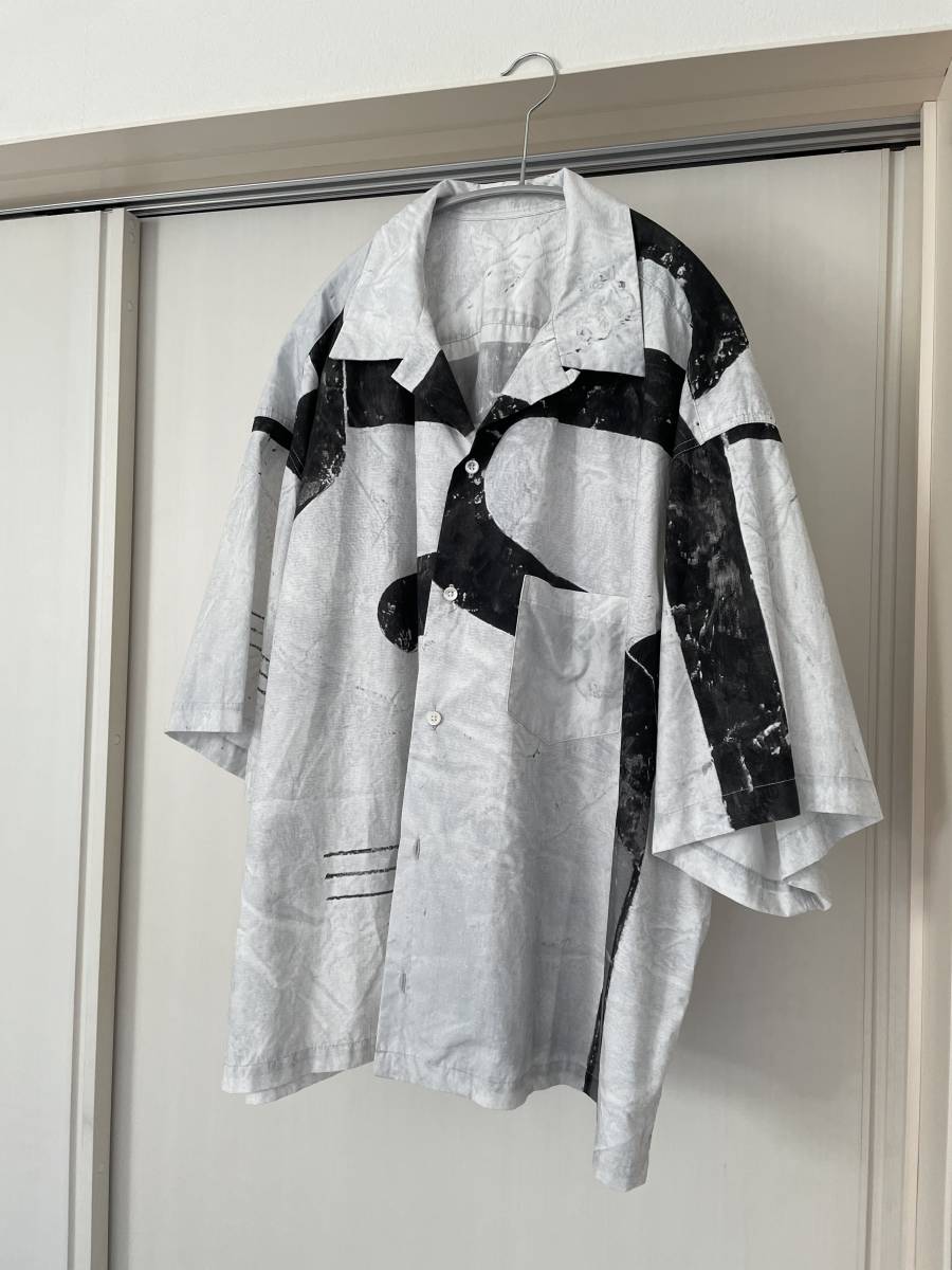 数量限定 21ss Sillage オープンカラー シャツ コラボ MINORI OGA 