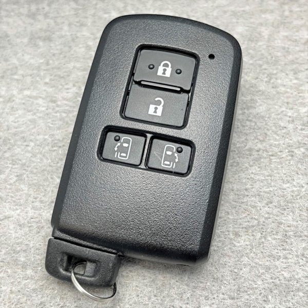 初期化済　80系ヴォクシー　ノア　前期　シエンタ　トヨタ　スマートキー　281451-2150 4ボタン　スペアキー　《別料金キーカット可》u