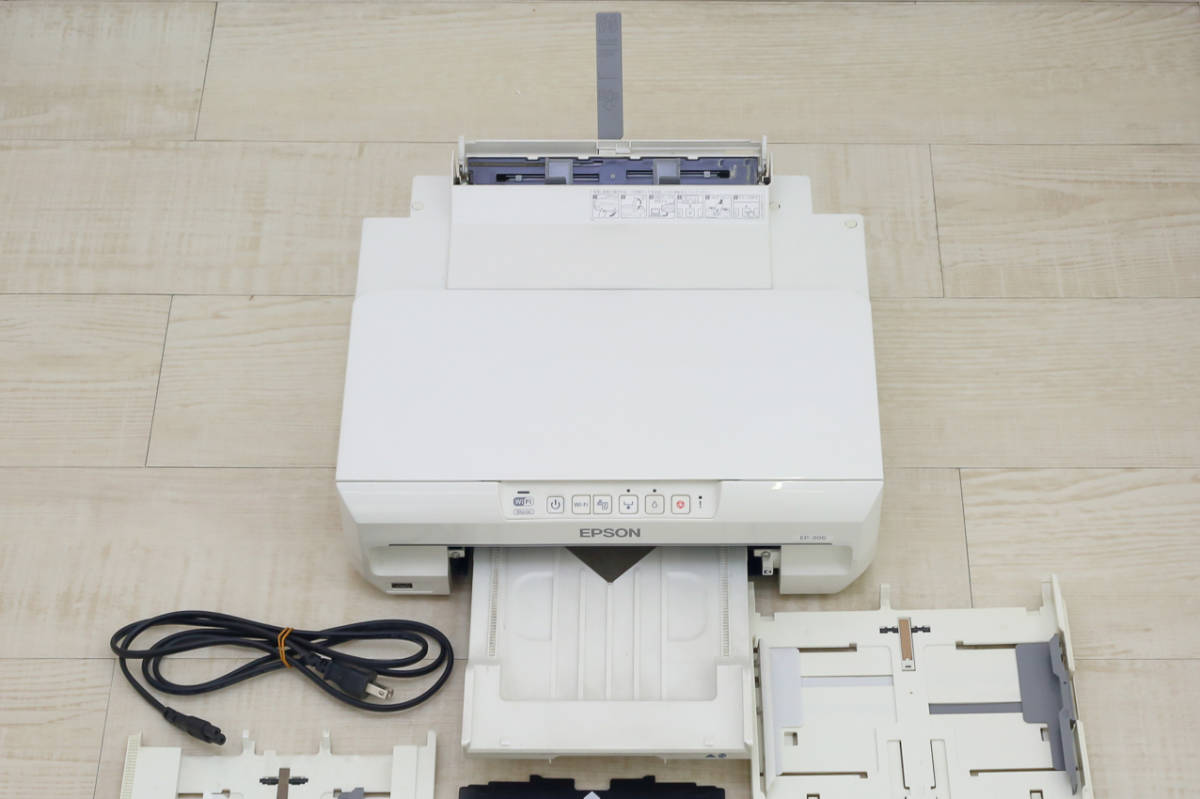 EPSON エプソン プリンター カラリオ EP-306（ホワイト）中古品 印刷