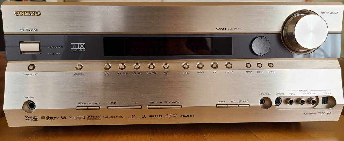 中古簡易動作確認済】ONKYO AV CENTER TX-SA705