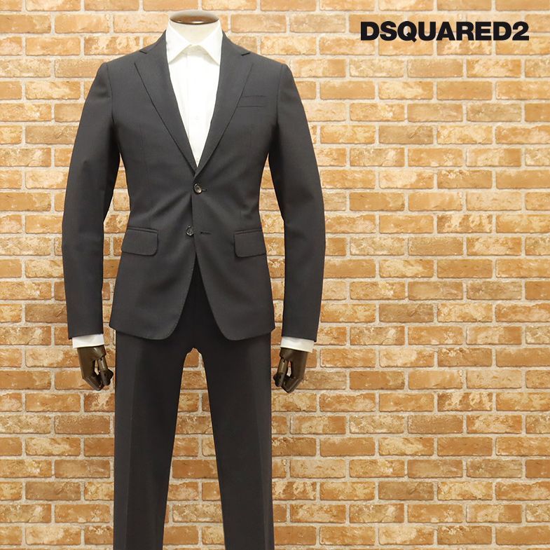 新品!DSQUARED2 MANCHESTER ダークグレー スーツ サイズ42 新品!DSQUARED2 MANCHESTER ダークグレー スーツ サイズ42