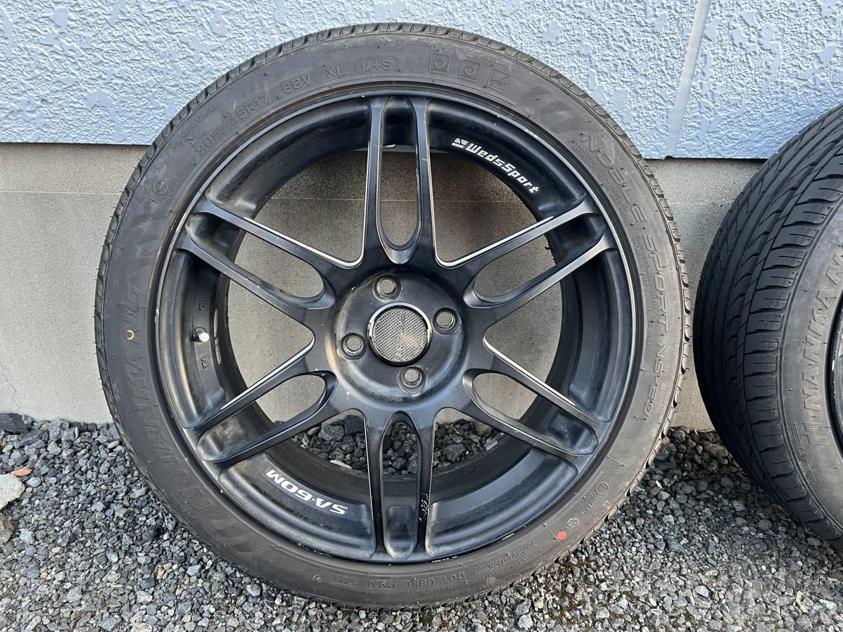 WedsSport ウェッズスポーツ SA-60M 17インチ 7.5J インセット48