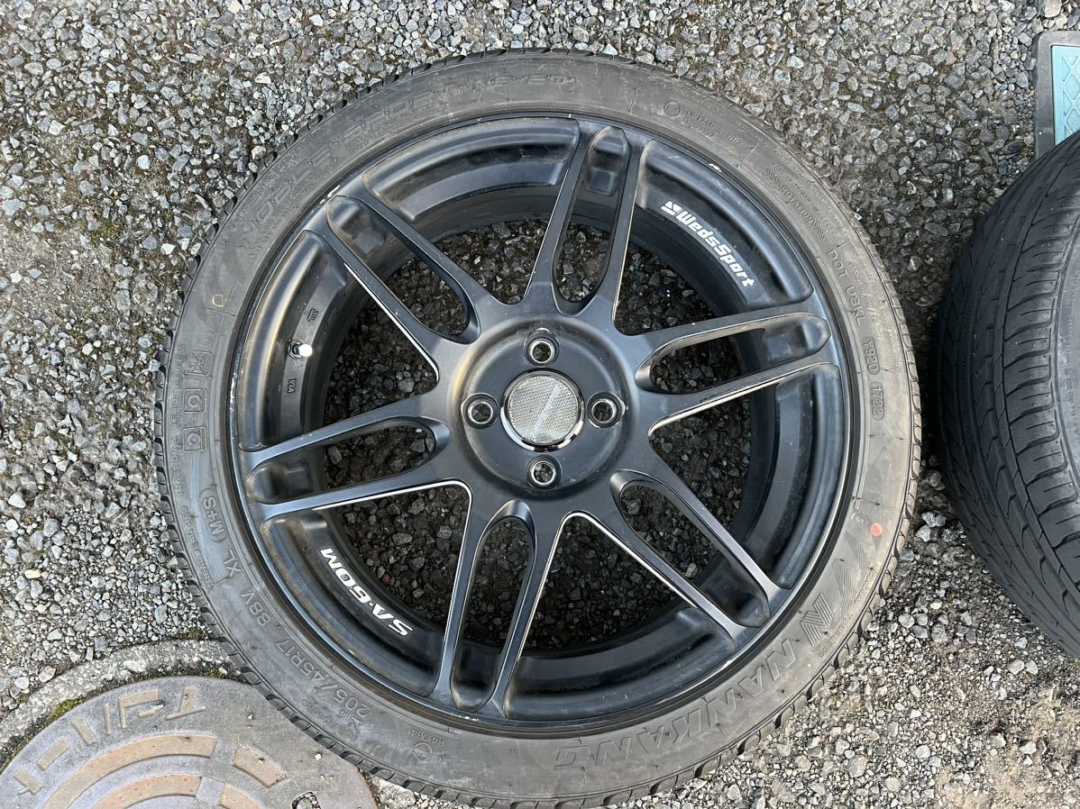 WedsSport ウェッズスポーツ SA-60M 17インチ 7.5J インセット48