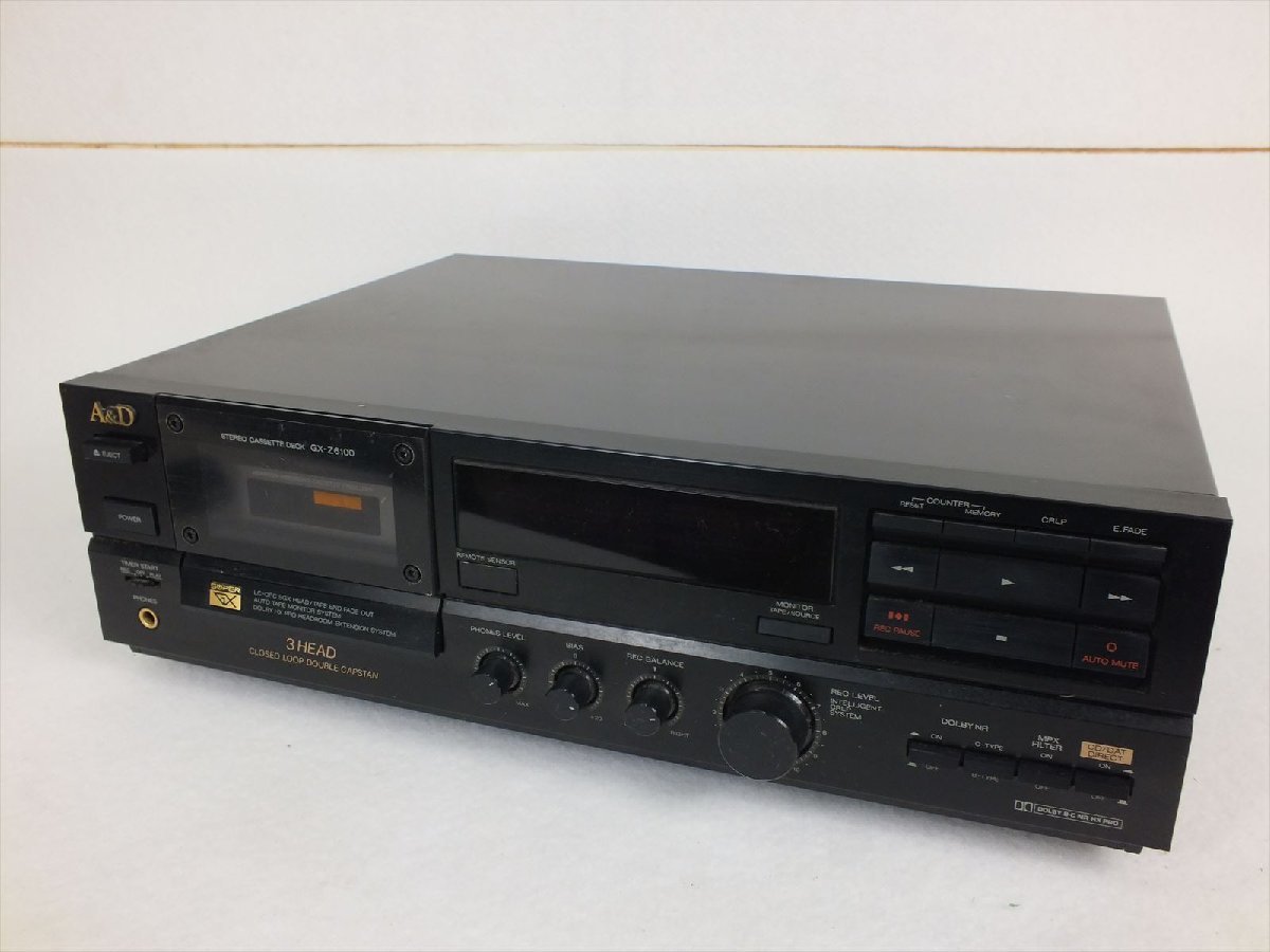 A&D GX-Z6100 - ステレオカセットデッキ 3ヘッドカセットデッキ