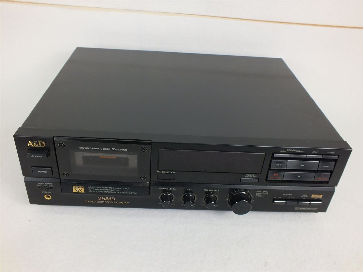 A&D GX-Z6100 - ステレオカセットデッキ 3ヘッドカセットデッキ
