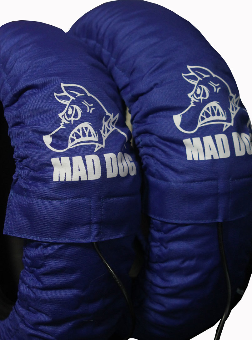 【送料無料】MAD DOG タイヤウォーマー12インチ中古品 MAD タイヤウォーマー DOG グロム DOG(マッドドッグ) 在庫わずか！