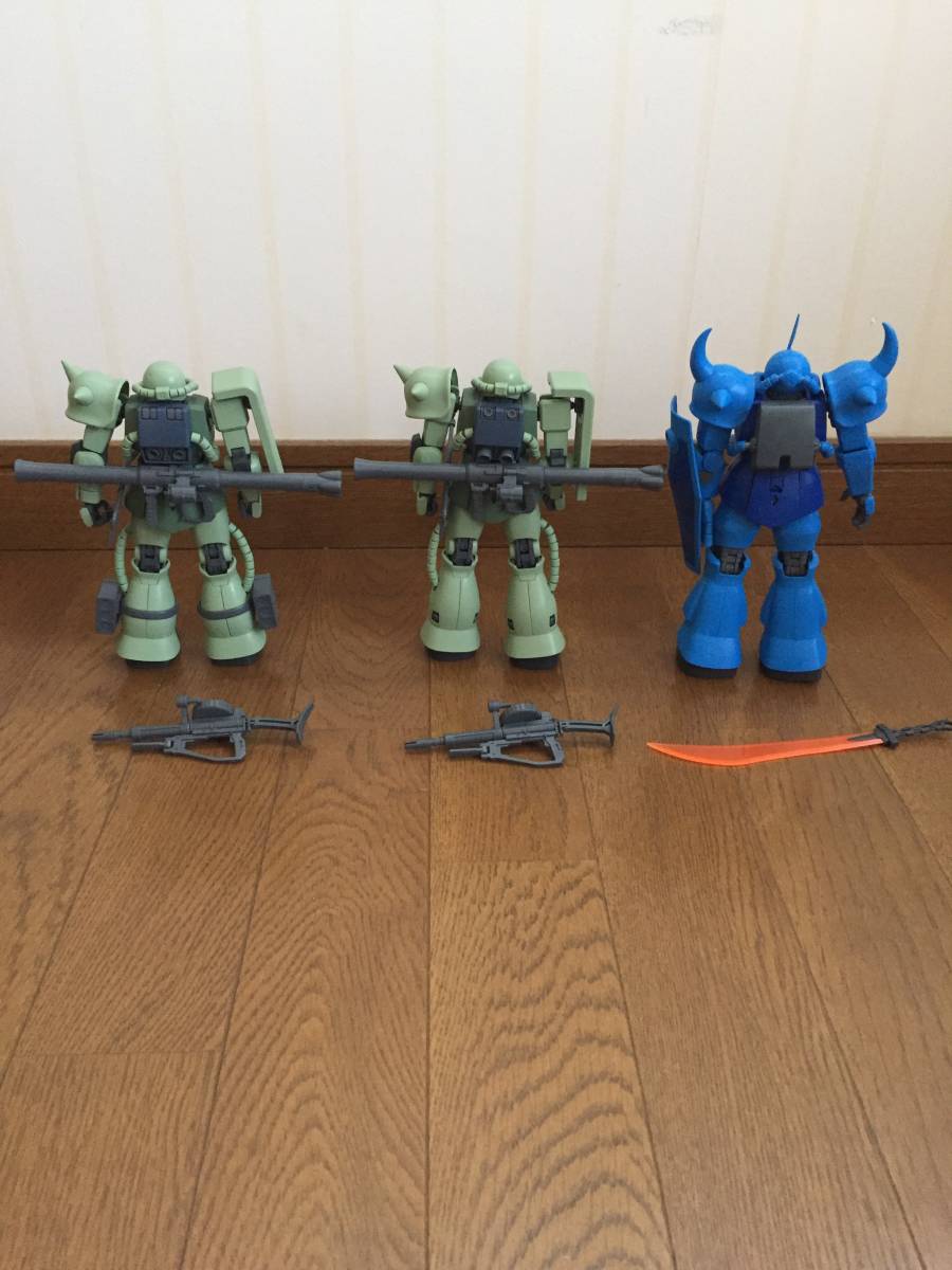 完成品/ジャンク】ガンプラ 1/100 MG ジオン軍セット1 【公式通販】