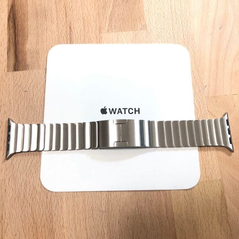 美品Apple Watch 純正リンクブレスレット Apple 美品 純正 apple