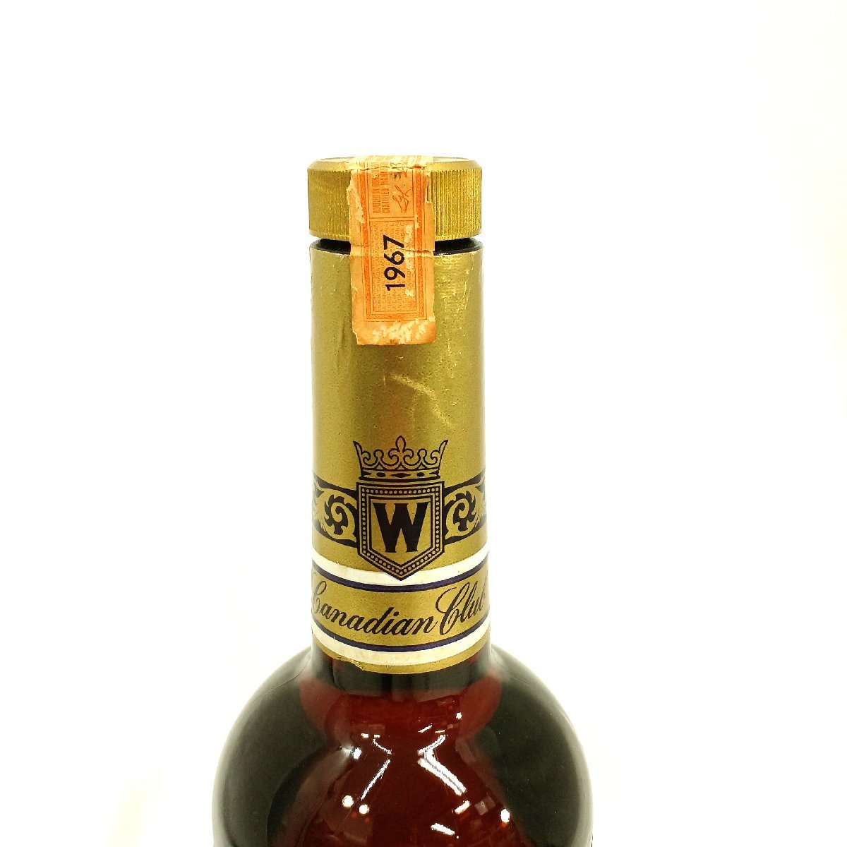 【未開封】Canadian Club 1967年ボトル 古酒 未開封Canadian Club 古酒 1967年ボトル 未開栓 カナディアンクラブ