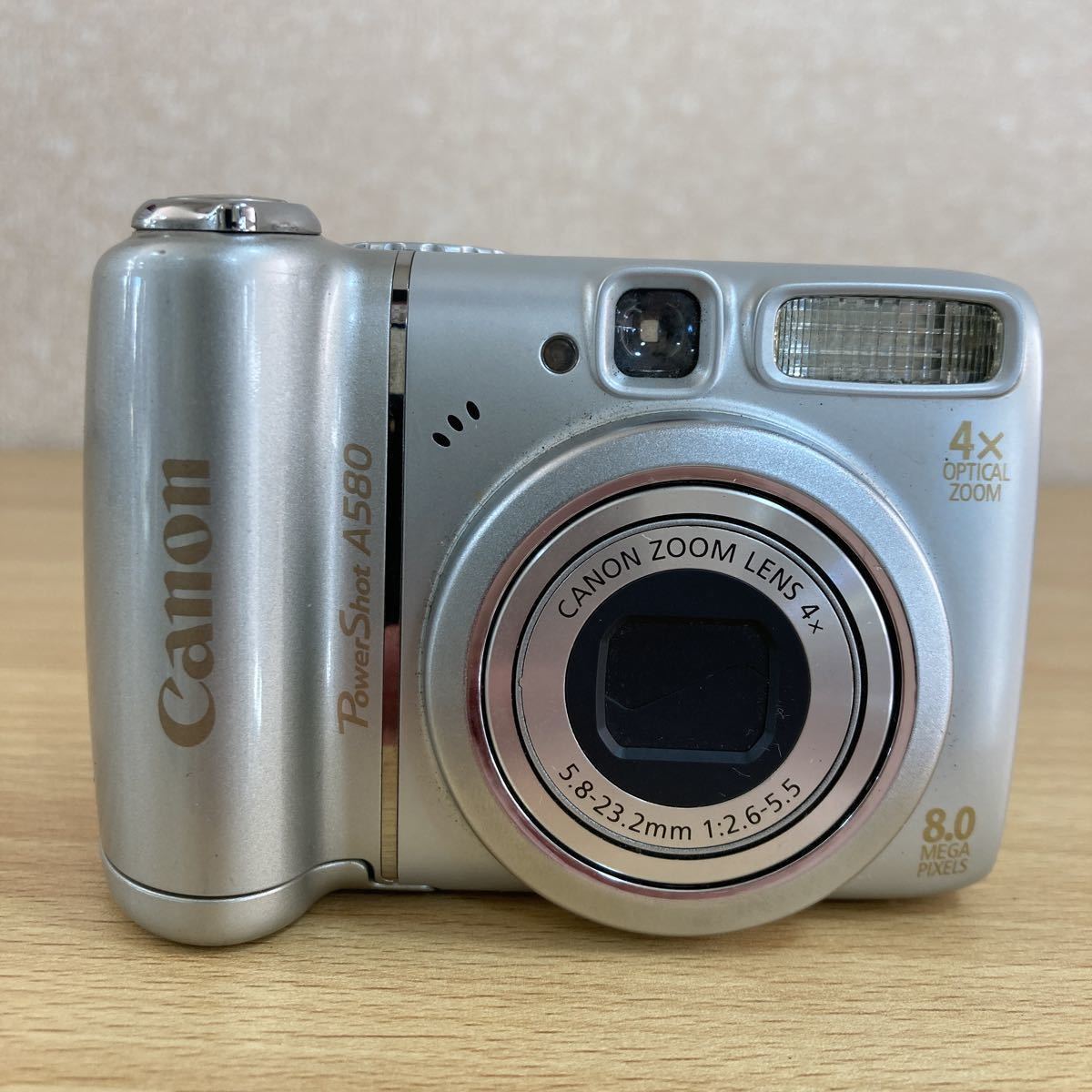 Canon キャノン Power Shot A580 レンズ CANON ZOOM LENS 4× 5.8-23.2