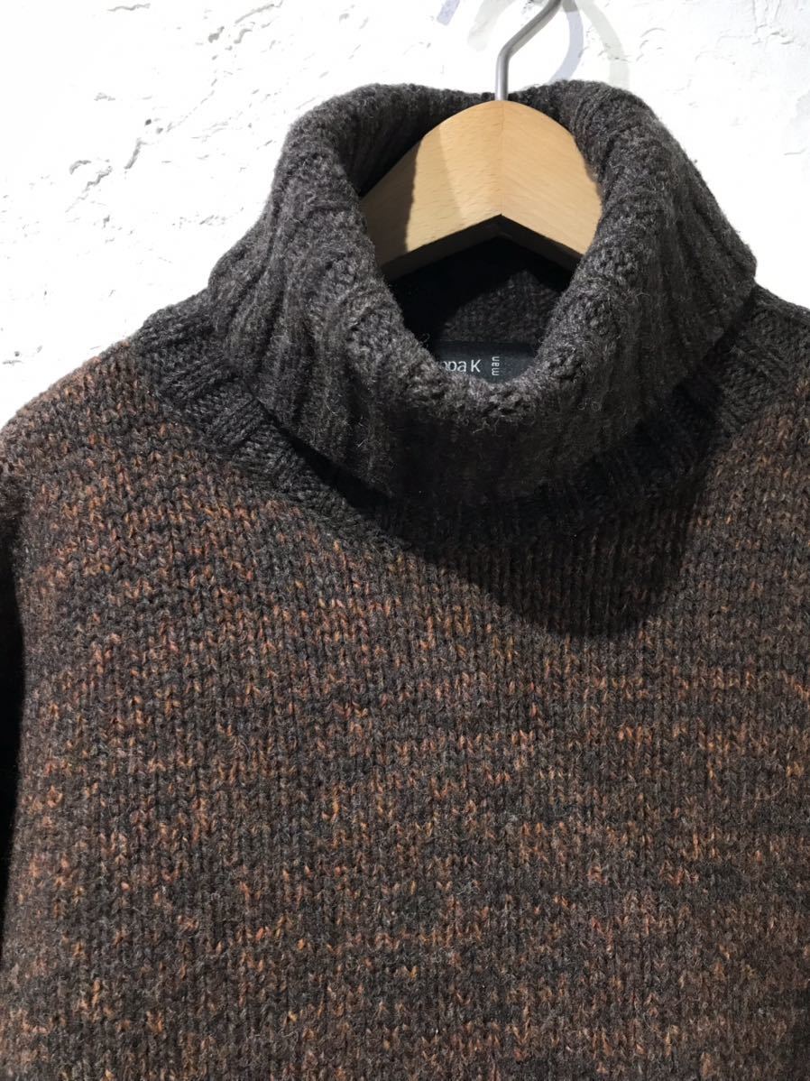 北欧スウェーデンブランドfilippa k ウールタートルニットMユーロ古着