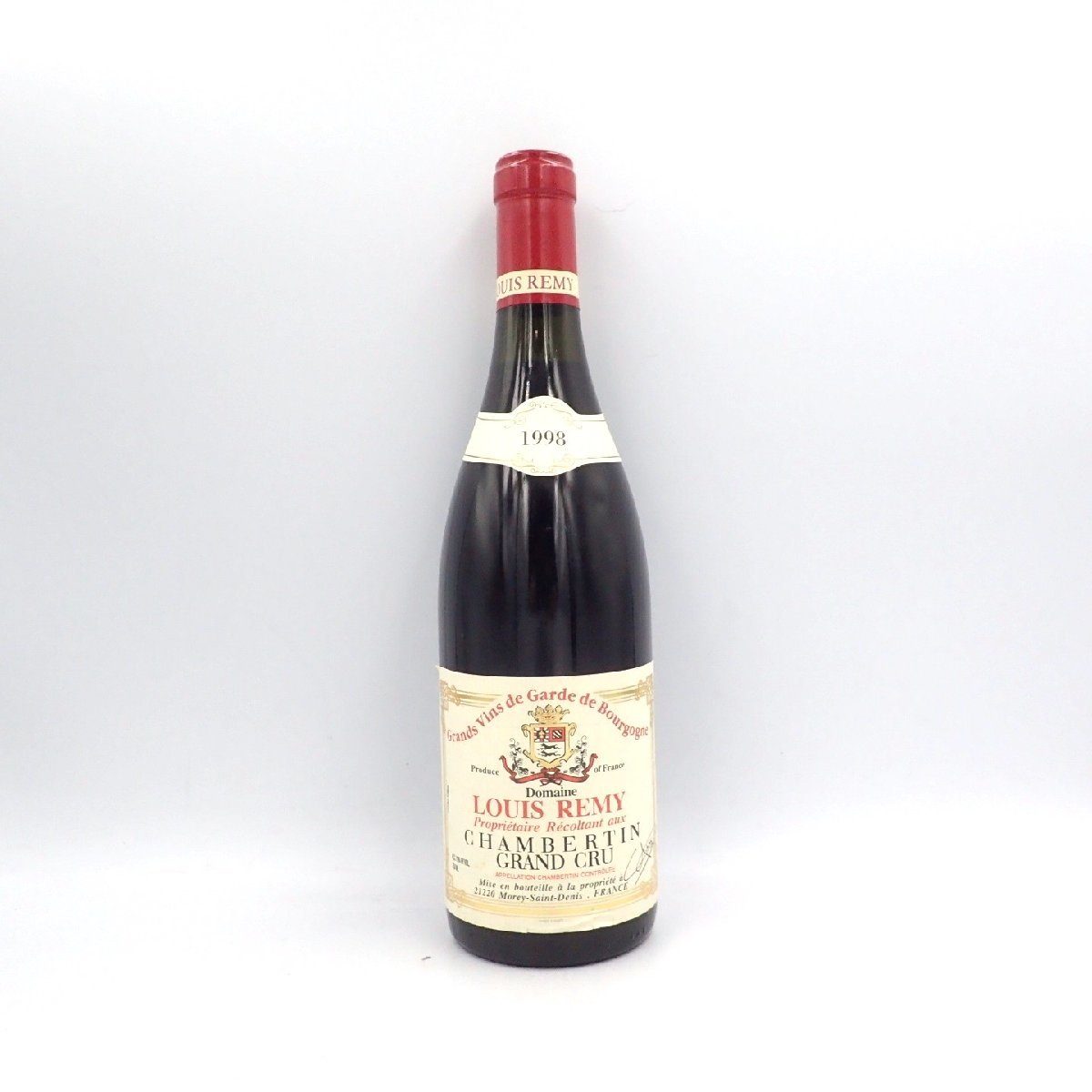 【未開栓】ルイ レミー シャンベルタン グランクリュ 1998 750ml 13% LOUIS REMY【K】