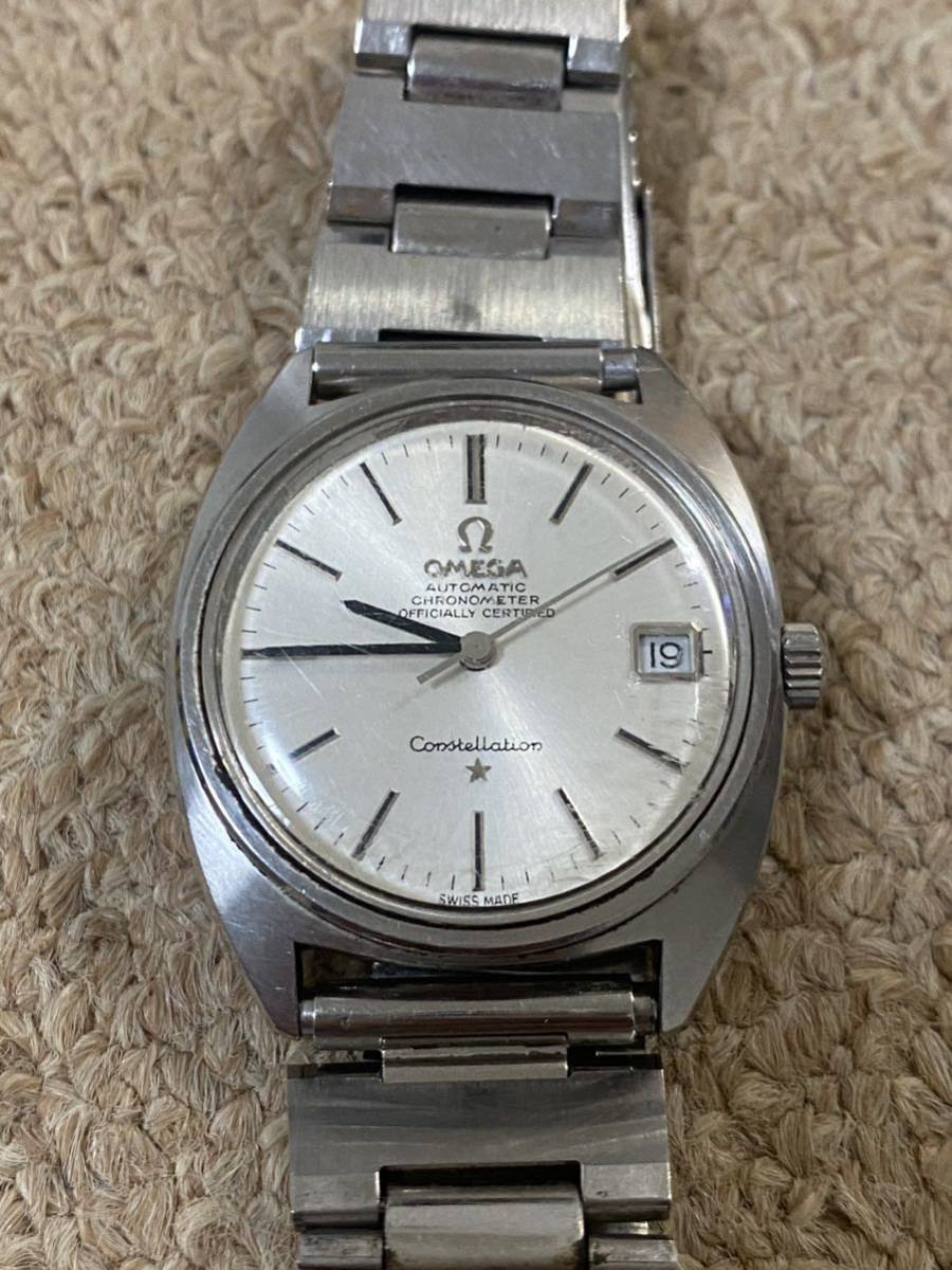 OMEGA オメガコンステレーション メンズ腕時計 自動巻き 稼働品 オメガ