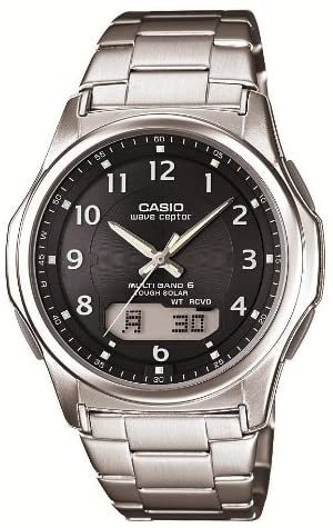 ZB219-ブラックＡL　　③　　[カシオ] 腕時計 ウェーブセプター 電波ソーラーWVA-M640TD-2AJF 定価10267円
