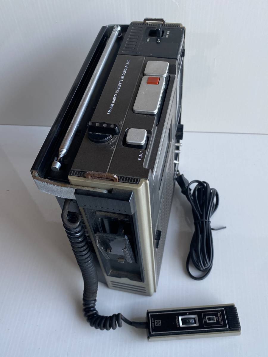 昭和レトロ ラジカセ ナショナル national RQ-540 MAC GT 現状品