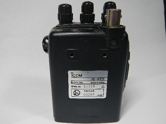 アイコム ICOM IC-X21T 430/1200MHz FMトランシーバー アイコム 430/1200MHzデュアルバンドFMトランシーバー IC-X21T