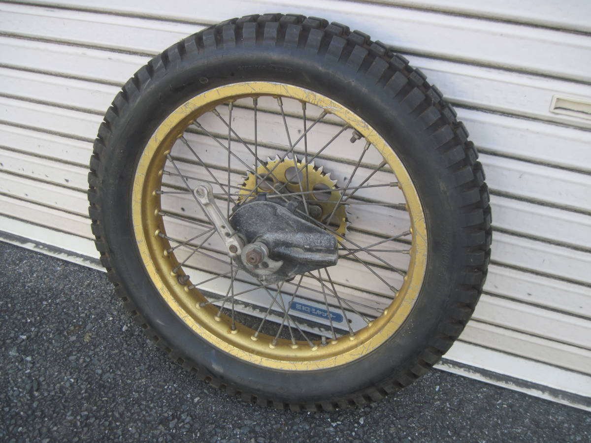 ホンダ RTL250？？TLM200R？？適応不明 J18x2，15リヤホイール