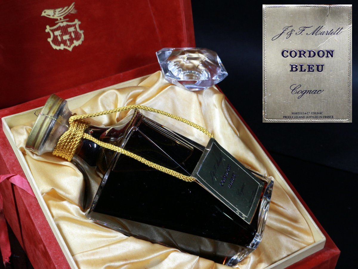 ◇未開栓・古酒・コニャック・Baccarat LE COGNAC MARTELL・CORDON