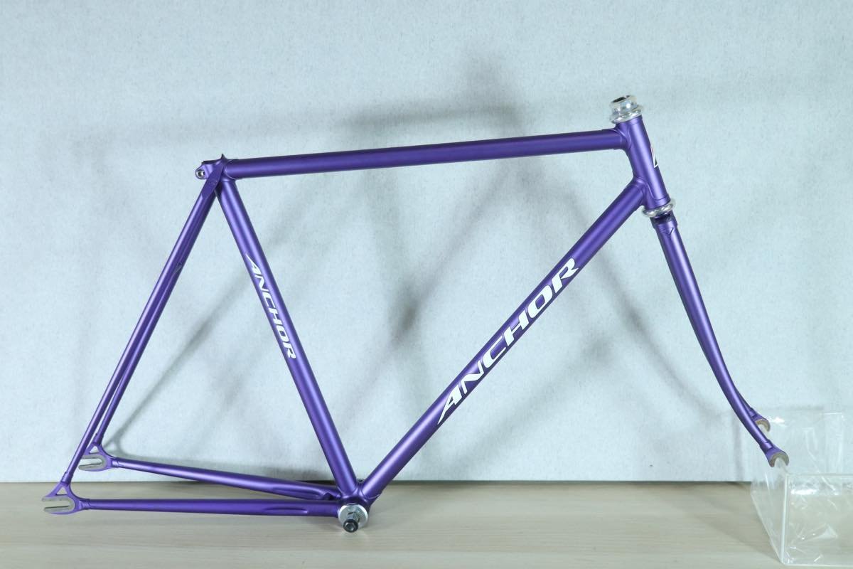 □ANCHOR アンカー NJS ピストフレーム Hatta swan R9400 BB装着 520mm(C-T) 超美品