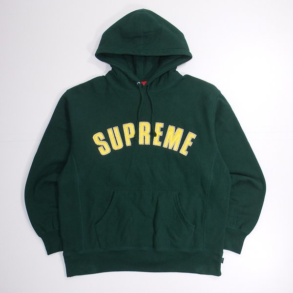 Supreme Pearl Logo Hooded Sweatshirt Green M シュプリーム パールロゴ パーカー グリーン