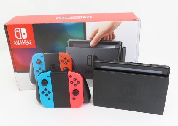 ○【任天堂】Nintendo Switch/ニンテンドースイッチ本体 HAC-S-KABA