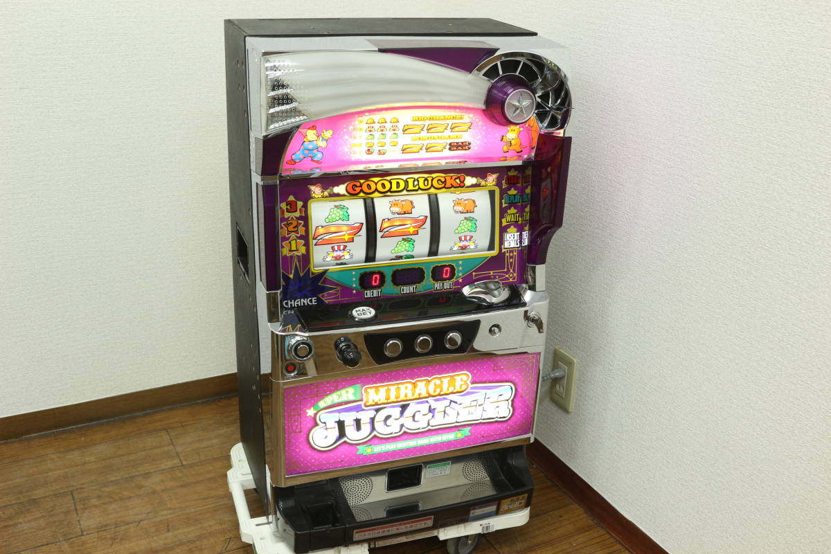 引取限定/福岡市博多区】北電子 パチスロ スーパーミラクルジャグラー 