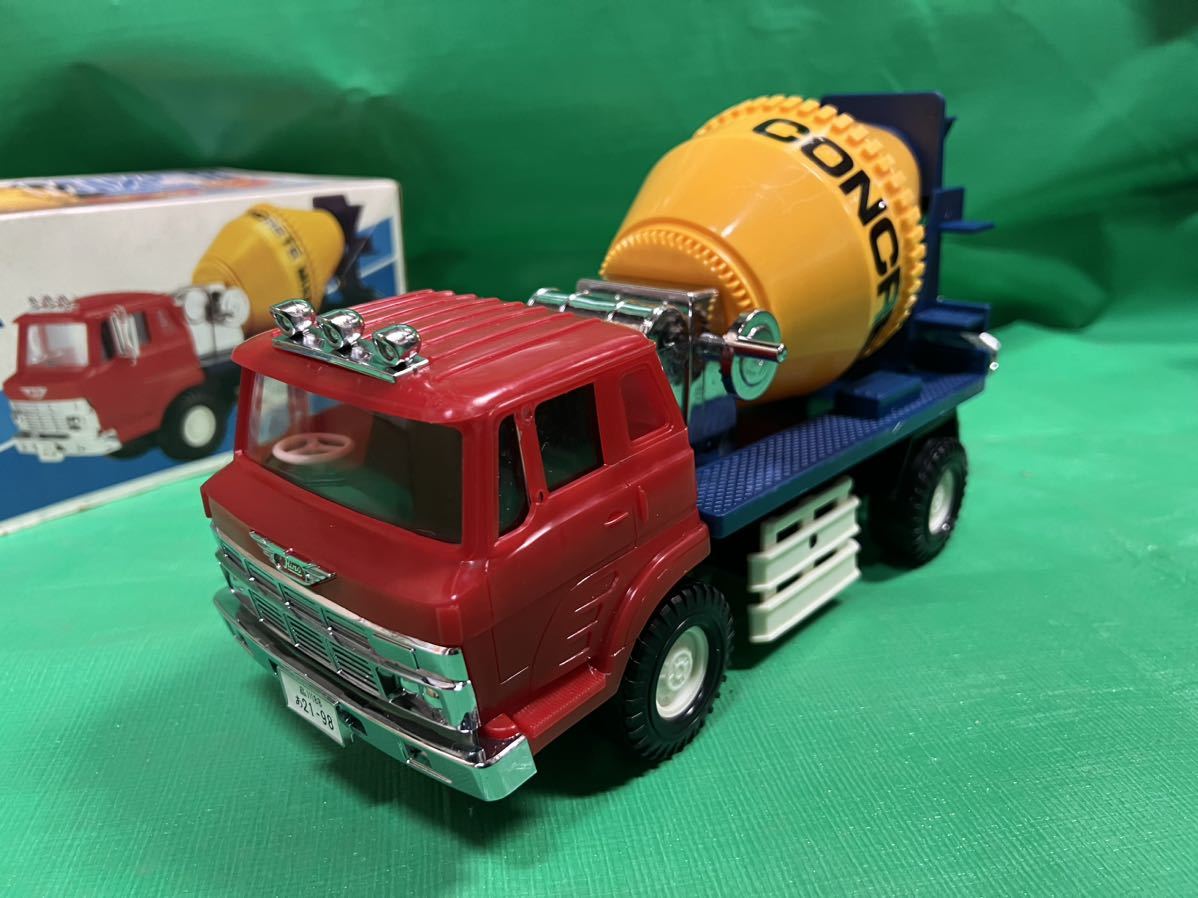 当時物 箱付き 日野ミキサー車フリクション 特殊車シリーズ ヨネザワ  