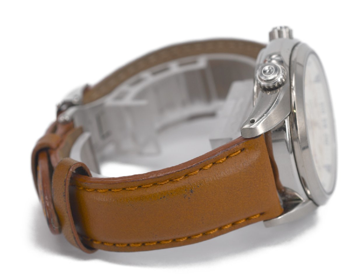 激レア] 稼働品【SEIKO】セイコー アルピニスト 8F56-00D0 アイボリー 