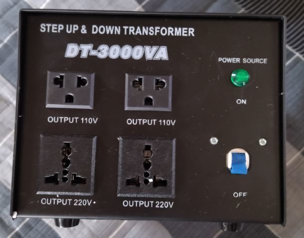 DT-3000VA 海外国内両用型変圧器