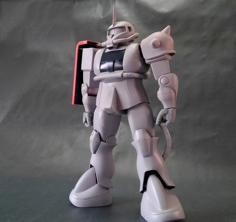 1/60 シャア専用 ザク 旧キット 改修塗装済完成品(完成品)｜売買された 