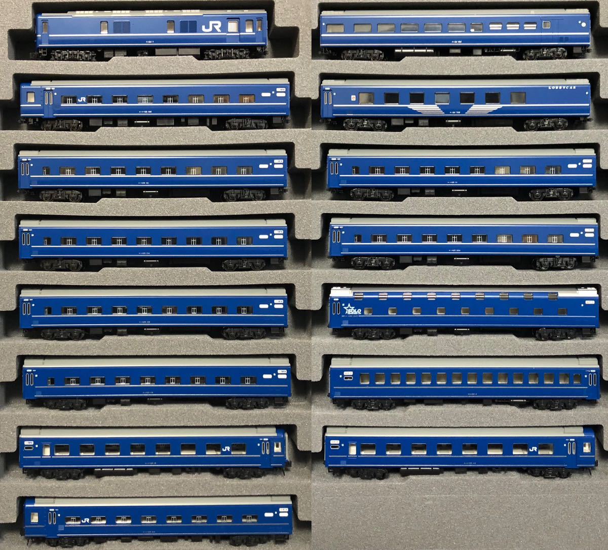 KATO 24系25形 10-1407 10-1406 はやぶさ 寝台特急 寝台特急はやぶさ 中古