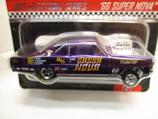 HW☆　‘66スーパーノバ　紫　RLC　（カードまくれ）　4，216/11，500　定型外送料２つ有り