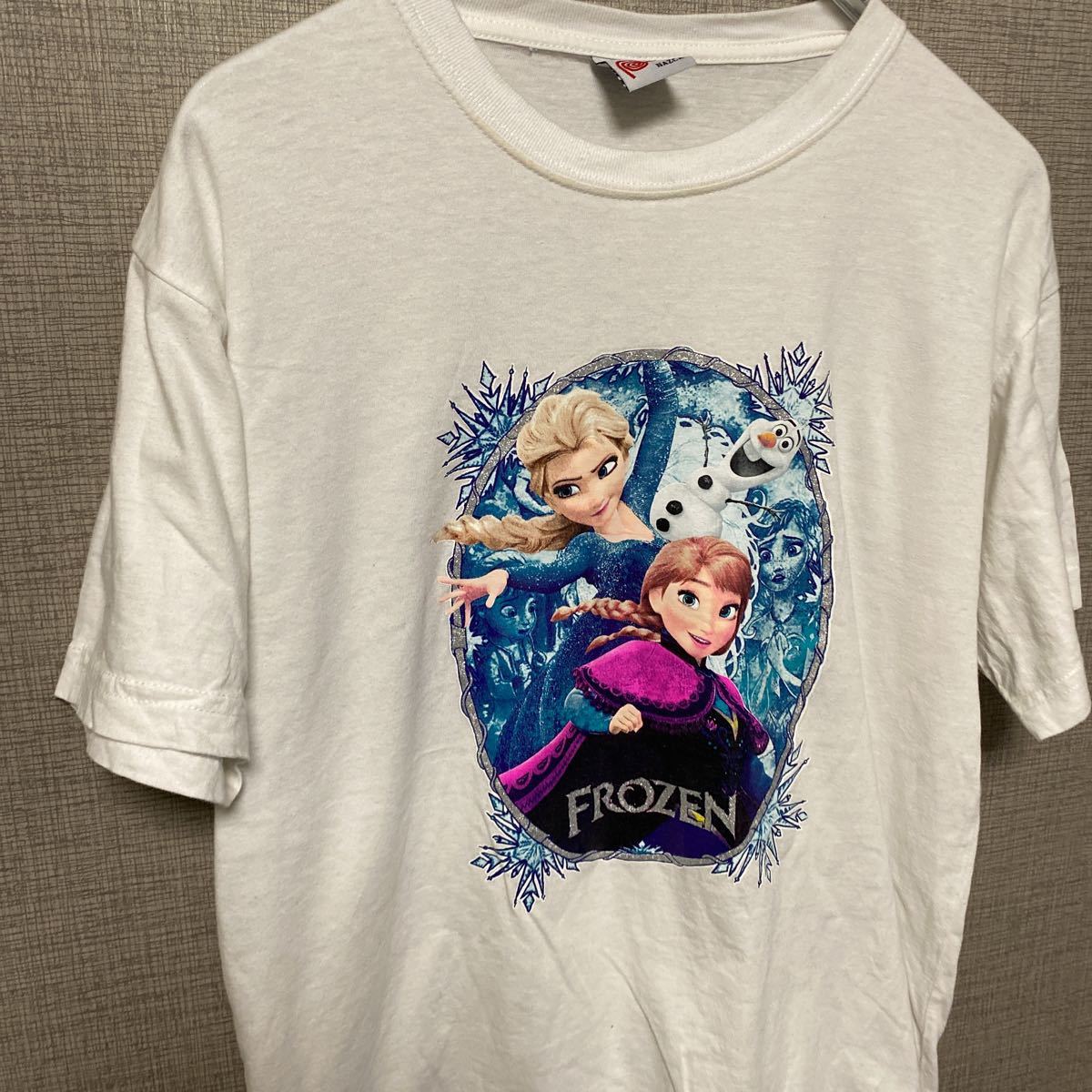 90s 00s USA ビンテージ ヴィンテージ Tシャツ Tee アナと雪の 