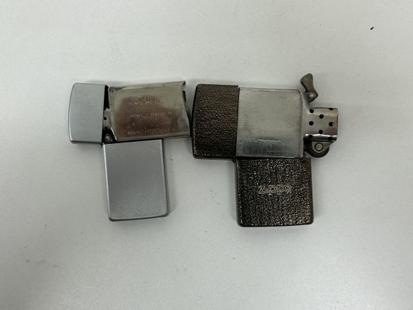 F018-H15-125△ ZIPPO ジッポー シルバー/ゴールドカラー 喫煙具