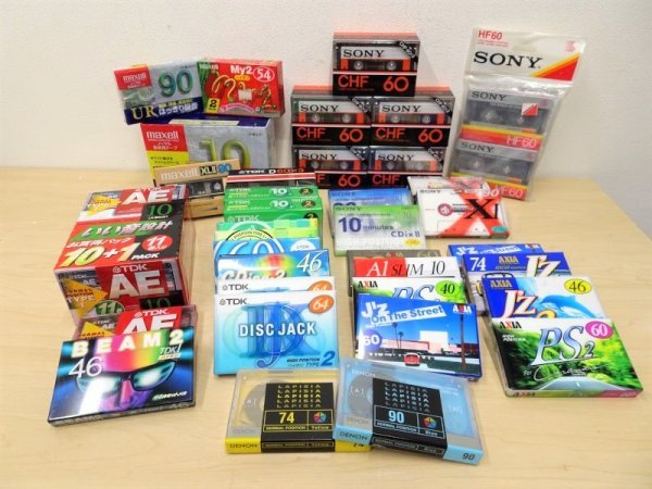 カセットテープ SONY・TDK・maxell・DENON・National 18本まとめ