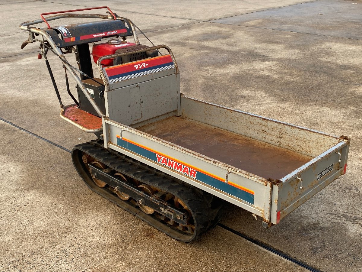 運搬車 ヤンマー 0 島根発 YANMAR 手動ダンプ MCG95 最大作業 K Yahoo