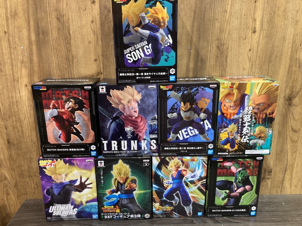 tu064　ドラゴンボール BWFC MATCH MAKERS 他 プライズフィギュアまとめ　未開封