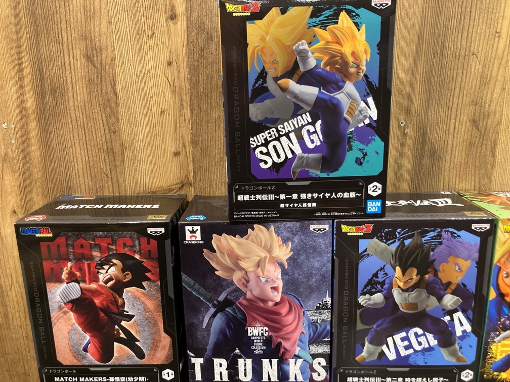 tu064　ドラゴンボール BWFC MATCH MAKERS 他 プライズフィギュアまとめ　未開封