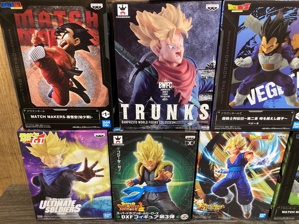 tu064　ドラゴンボール BWFC MATCH MAKERS 他 プライズフィギュアまとめ　未開封