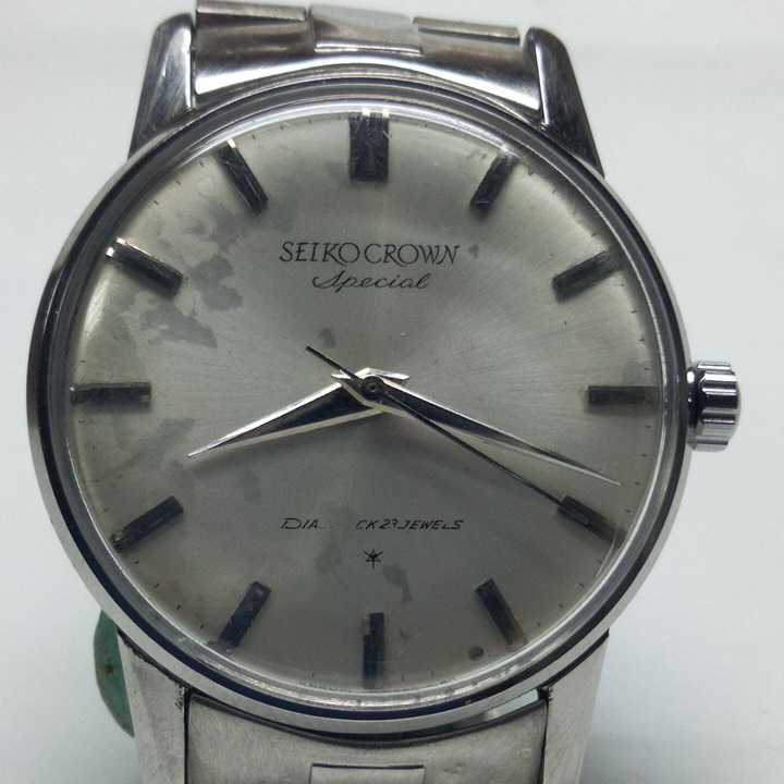 SEIKO セイコー クラウンスペシャル手巻き23石・型番15021SSステンレス