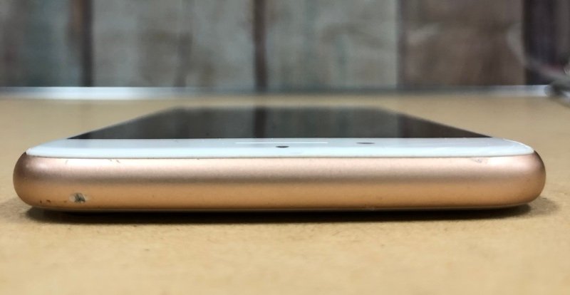 230109SK110037 Apple iPhone8 64GB ゴールド MQ7A2J/A A1906 au利用制限〇 最大容量82％ iPhone Apple 64GB 7) White Leather
