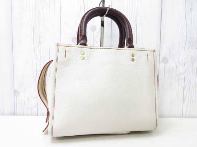 極美品 新品同様 COACH コーチ ローグ ハンドバッグ ショルダーバッグ 
