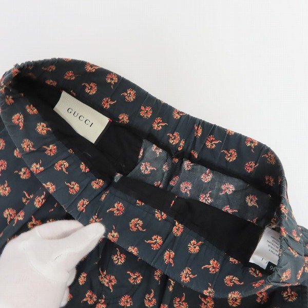 JPタグ Gucci/グッチ GGボタン 総柄イージーパンツ 405935 Z3935
