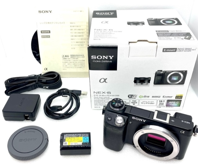 1811 ソニー SONY ミラーレス一眼 α NEX-6 ボディ NEX-6/B SONY | α